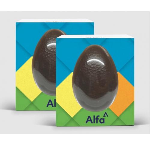 150g Swiss Chocolate Easter Egg Personalised Box